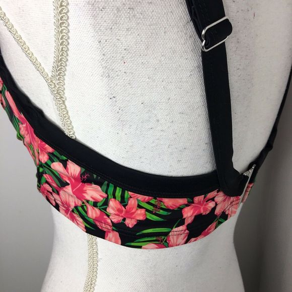 Swimsuits For All Ellos Floral Print‎ Bikini Top 10 - Picture 3 of 7